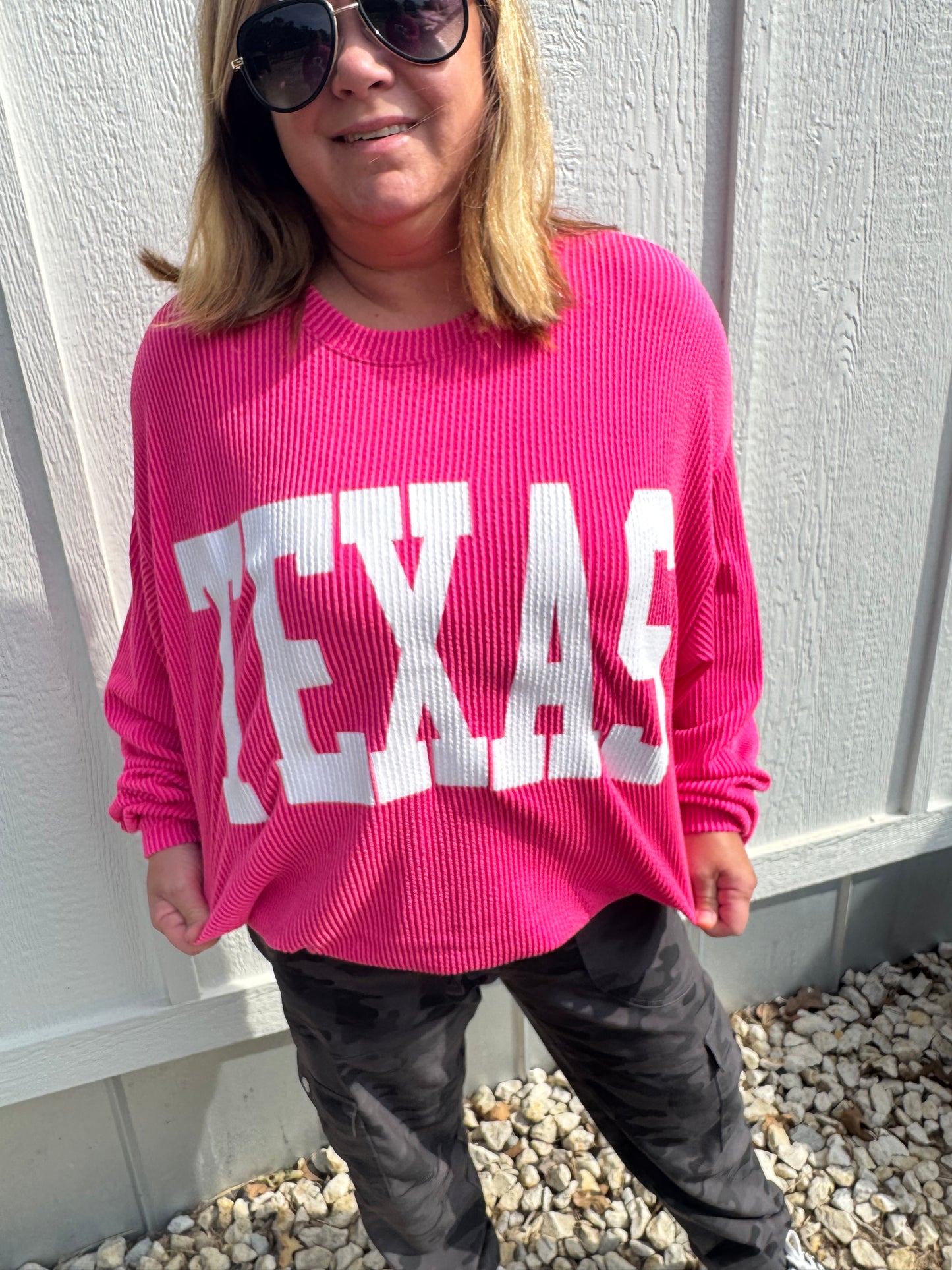 PINK TEXAS Crewneck