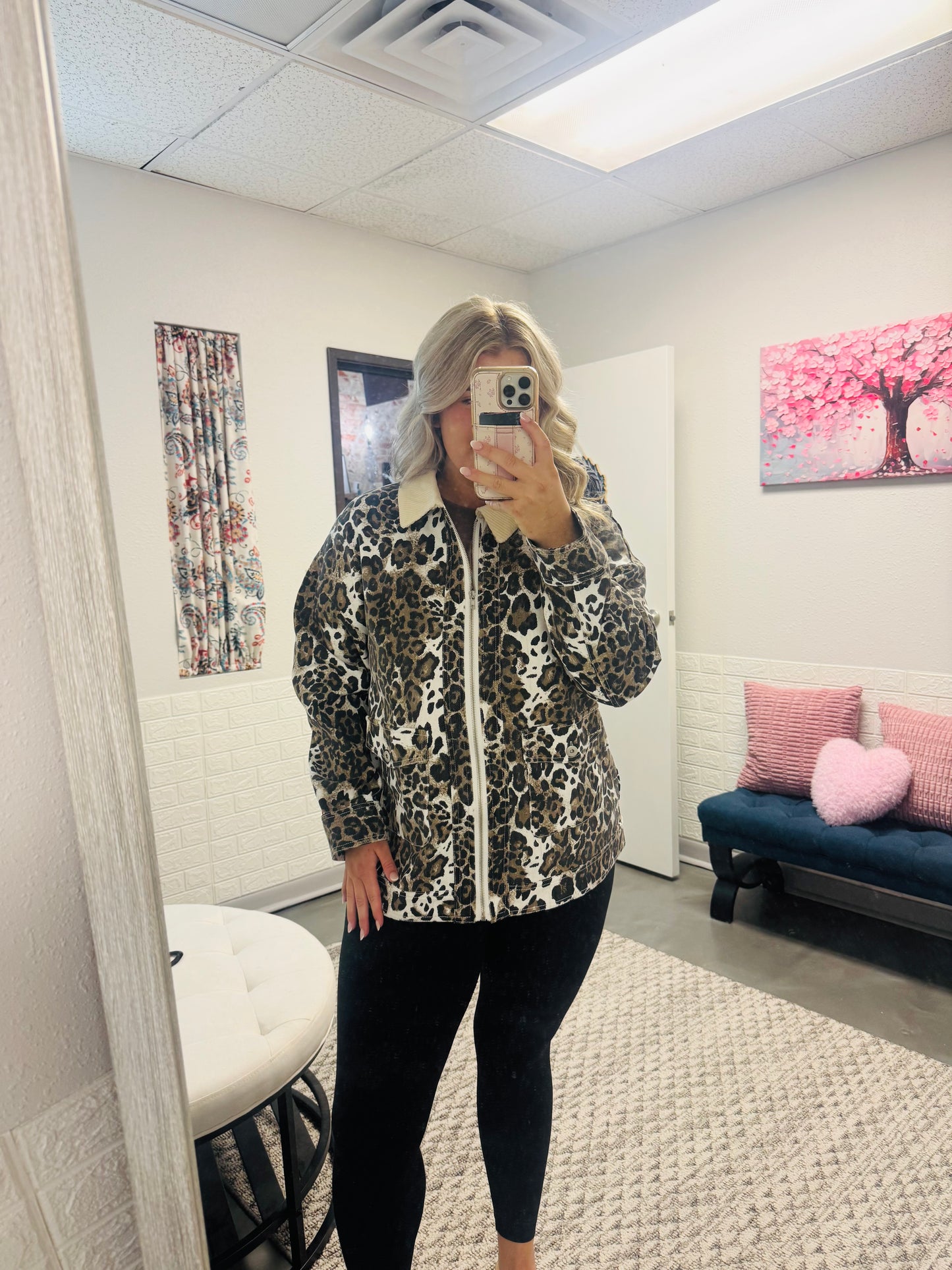 Leopard Print Jacket