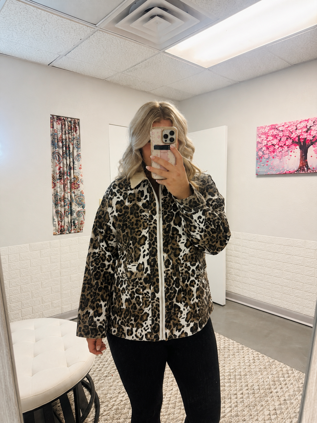 Leopard Print Jacket